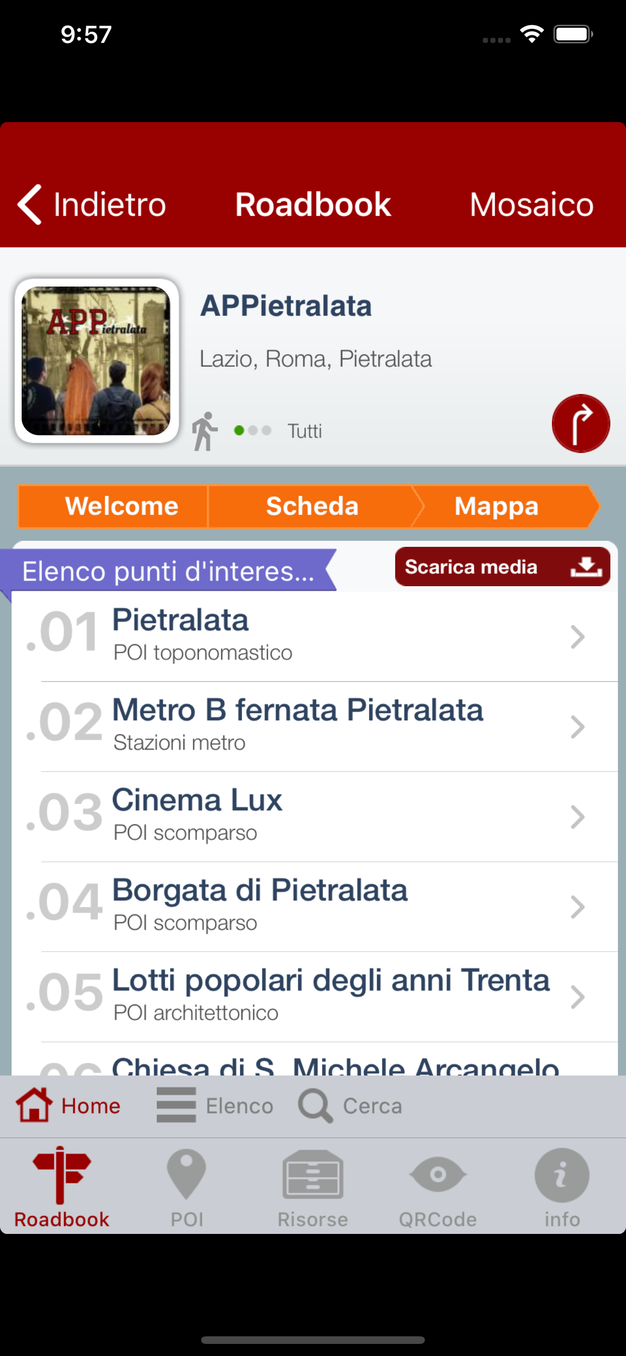 Appasseggio - Itinerari