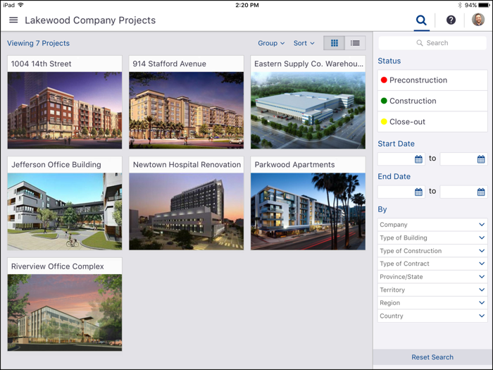 ProjectSight for iPad