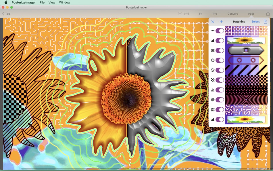#4. PosterizeImager (macOS) 由: NOBORU IMAI