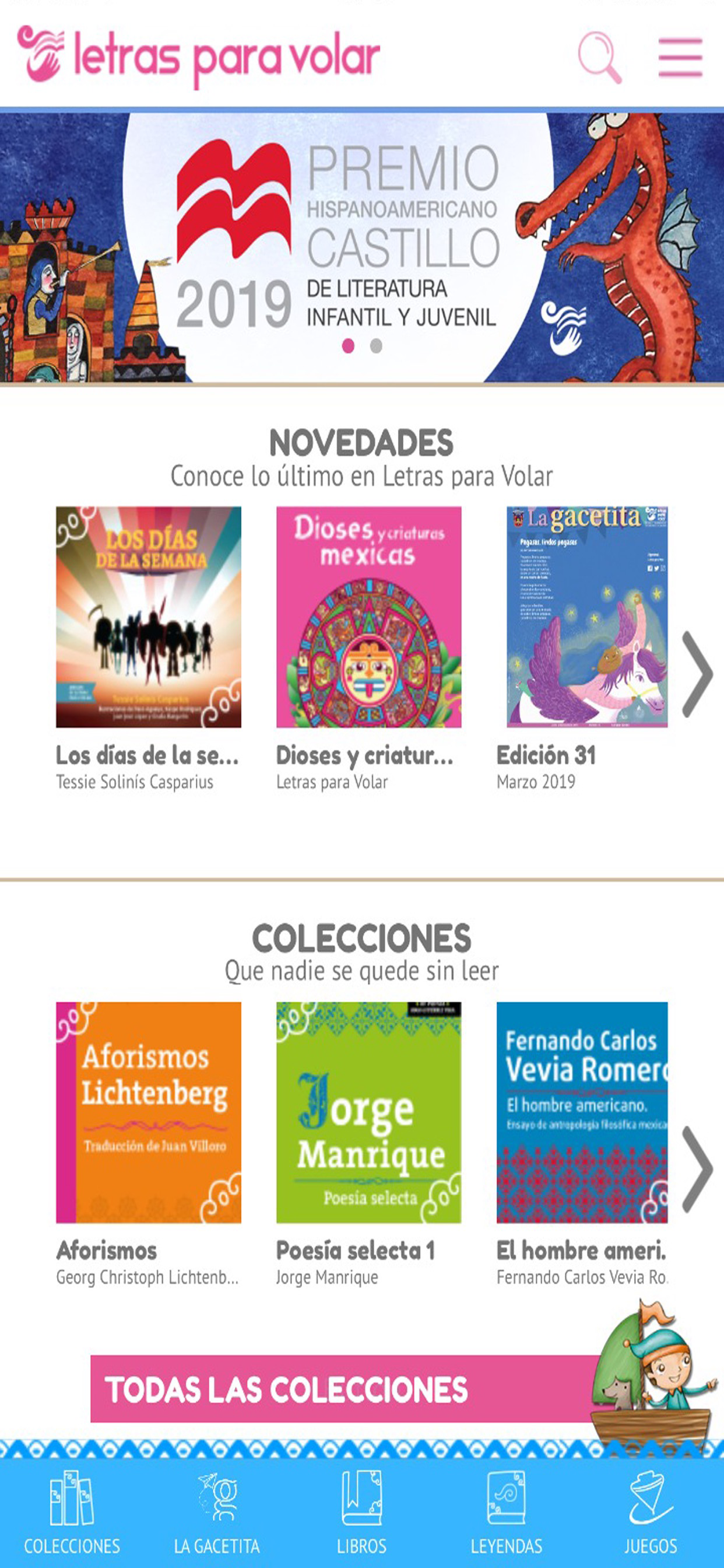 Letras para Volar