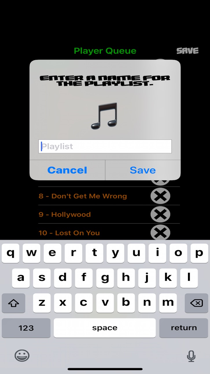 iPhone screenshot