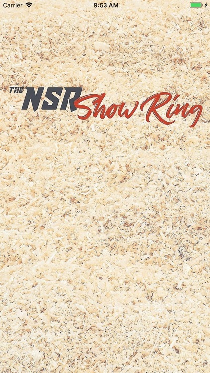 The NSR Show Ring