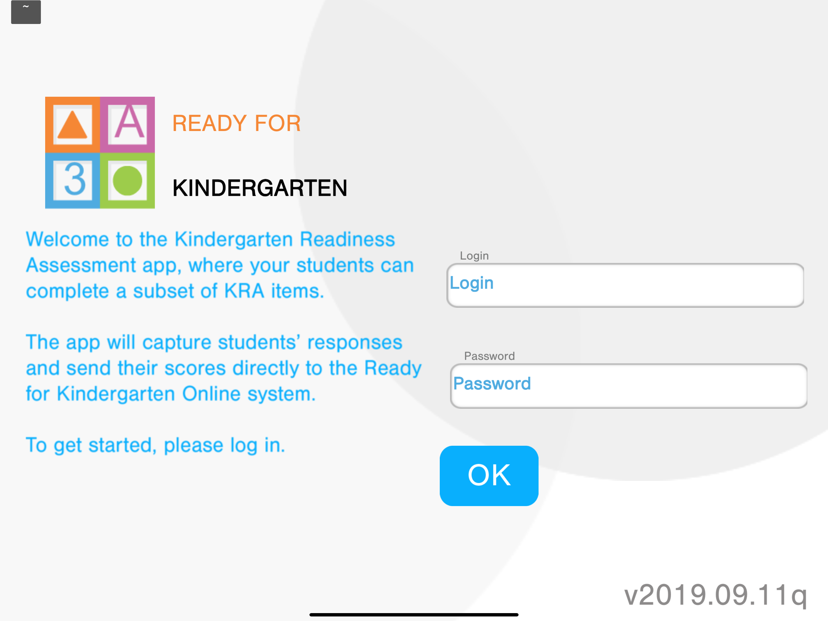 Ready for Kindergarten: KRA