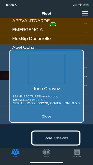 FlexBip iPhone screenshot