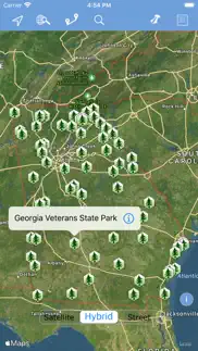georgia state parks & areas iphone screenshot 1