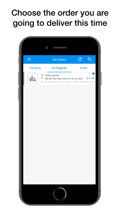 Screenshot #2 pour Get Here Delivery