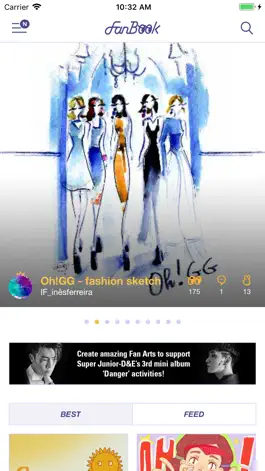 Game screenshot FanBook:FanArt Social Platform apk