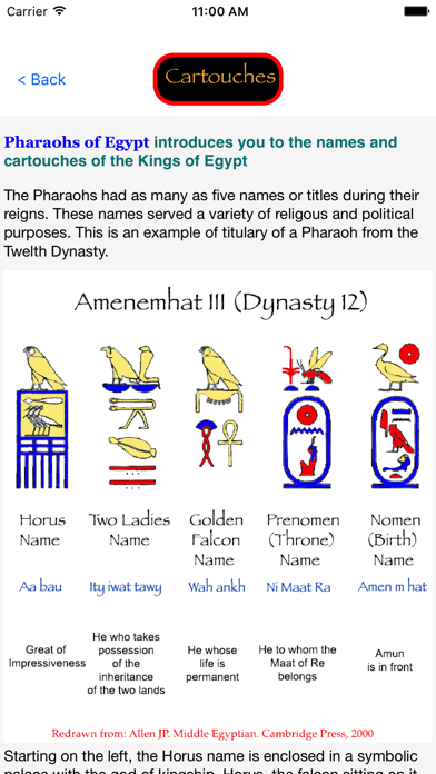 Pharaohs of Egypt Screenshot