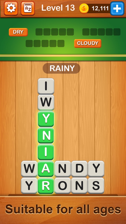 #2. cross wordy - word puzzle (iOS) 由: IBEAN COMPANY LIMITED