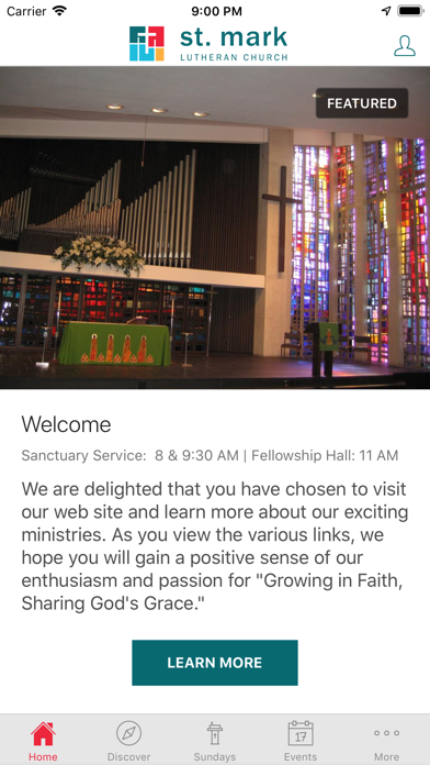 St. Mark Lutheran Church Screenshot