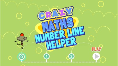 Crazy Math Number Line Lite iPhone screenshot