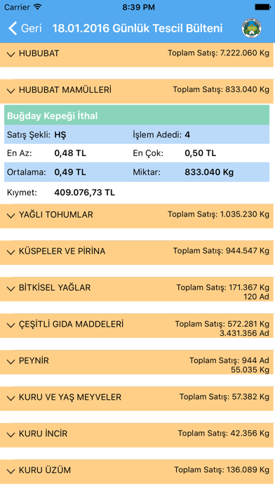 Screenshot #2 pour İzmir Ticaret Borsası