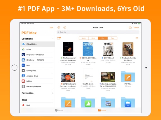 PDF Max iPad app afbeelding 1