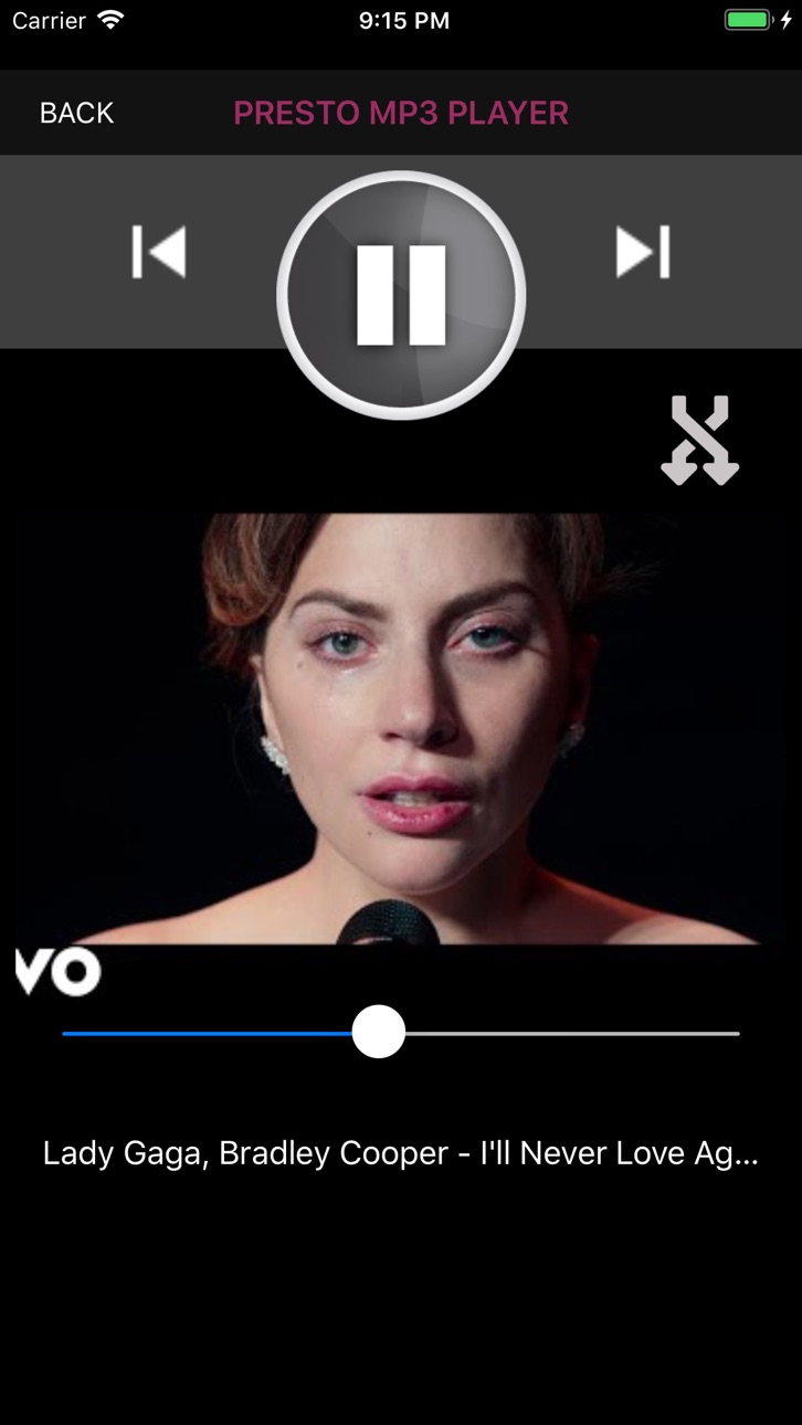 iPhone screenshot