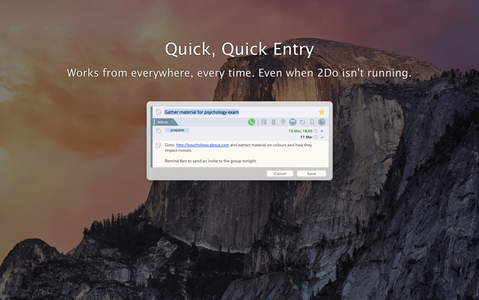 #5. 2Do (macOS) 由: Beehive Innovations Services