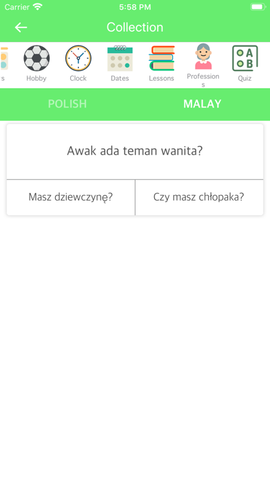 Screenshot #3 pour Polish Malay Dictionary