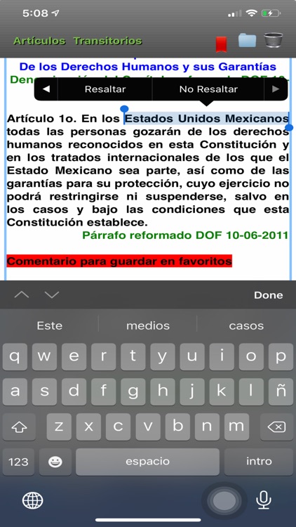 Constitución Política México screenshot-8