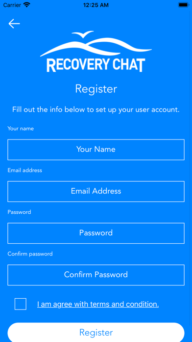 Screenshot #2 pour Recovery Chat
