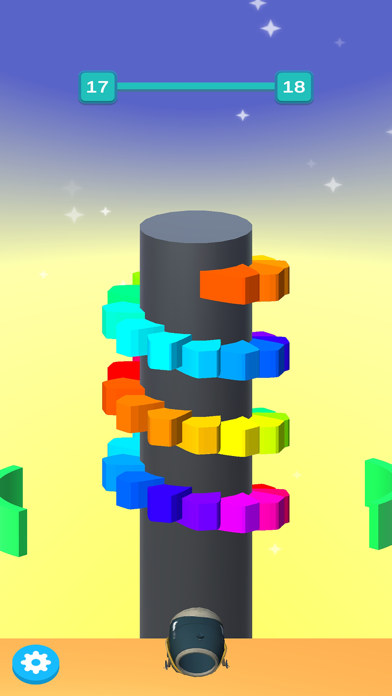 Screenshot #1 pour Helix Paint Tower 3D