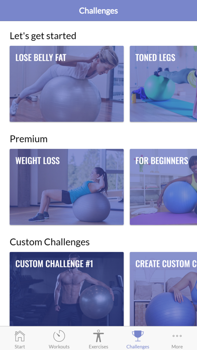 Stability Ball Workout screenshot 2