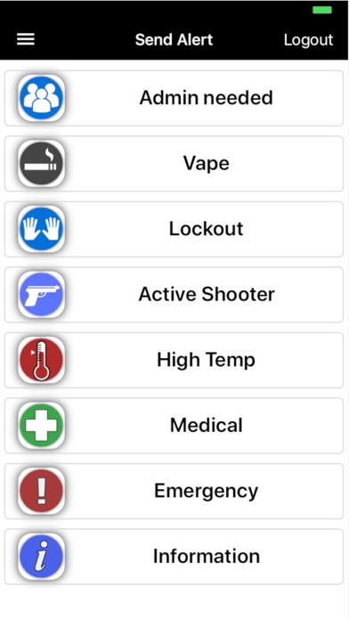 Screenshot #2 pour Vigilance Mobile