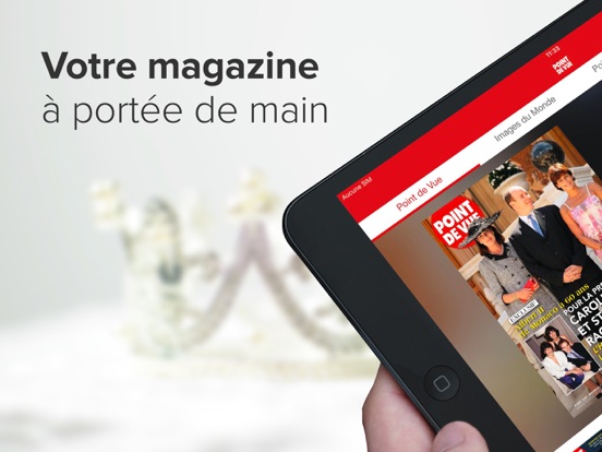 Point de vue Magazine iPad app afbeelding 1