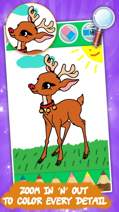 Coloring book: Draw Animals Screenshot