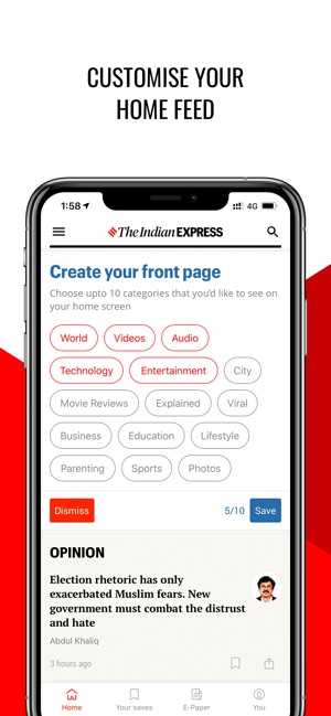 Indian Express News + ePaper(圖6)-速報App