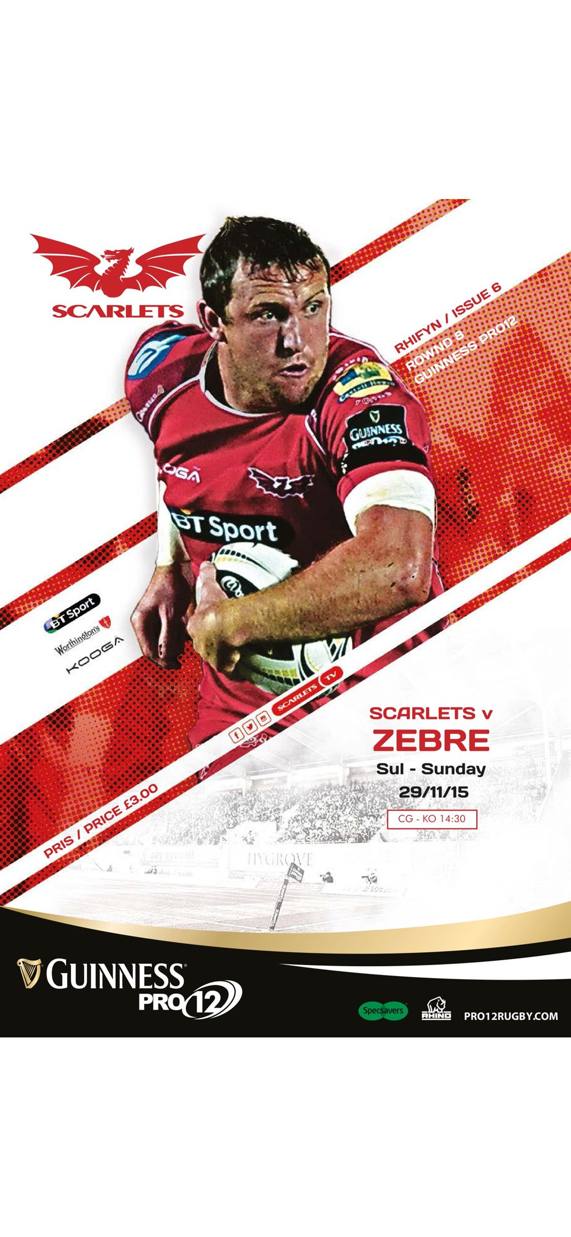 Scarlets Official Matchday
