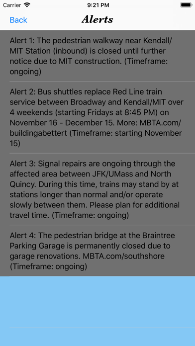 T-Times iPhone screenshot 4 - Travel app
