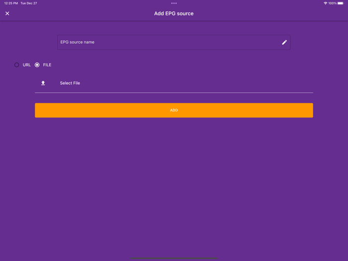 Playlist editor and IPTV Player