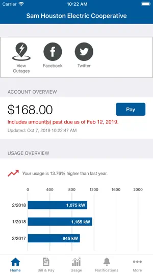 mySamHouston screenshot 2