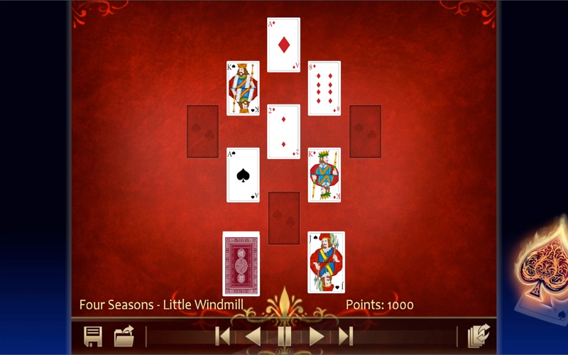 solitaire 220 plus iphone screenshot 3