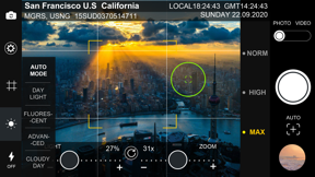 BINOCULARS  35X GPS STAMP screenshot