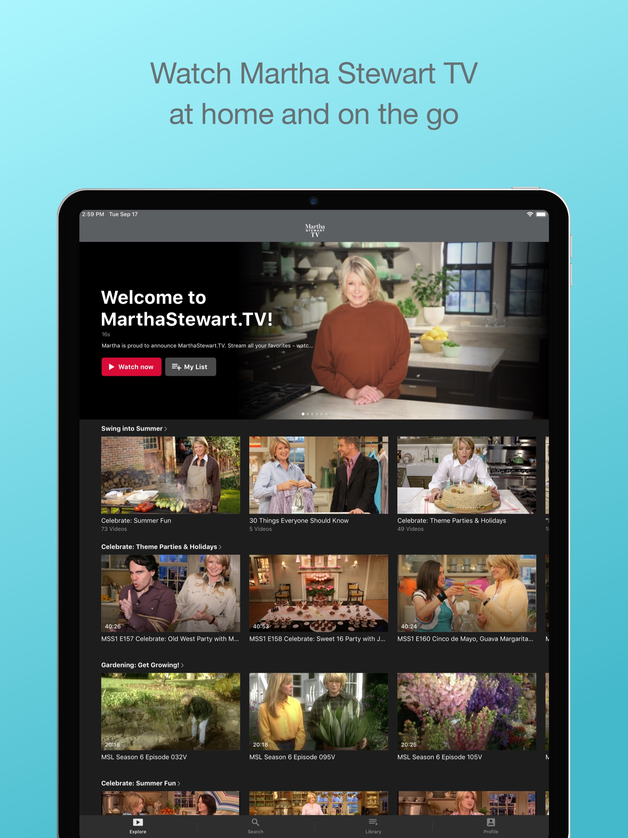 Martha Stewart TV