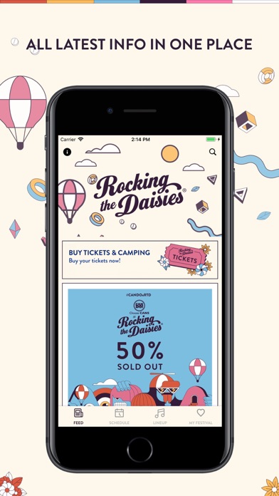 How to cancel & delete Rocking The Daisies from iphone & ipad 2