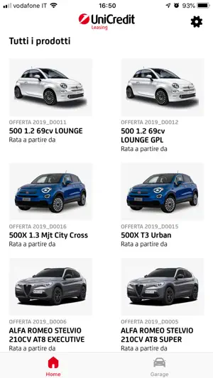 Leasing Targato UniCredit screenshot 1