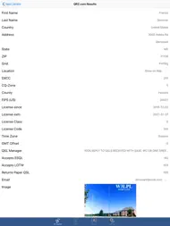 ICluster - DX-Cluster database ipad bilder 3