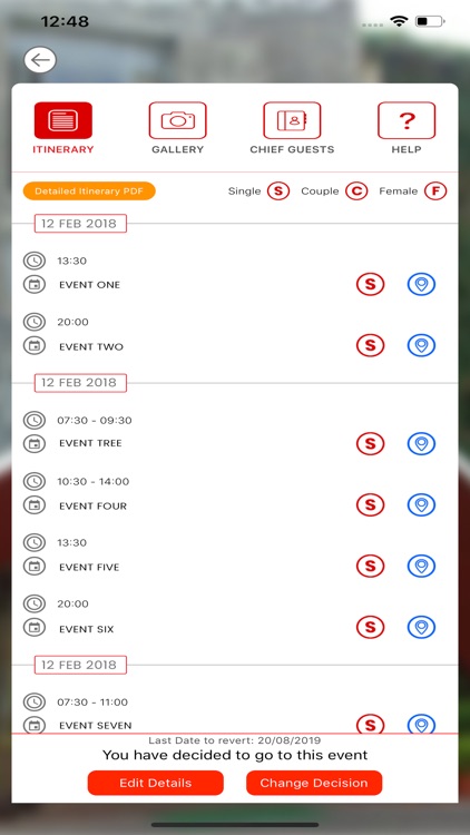 Bombay Sappers Event App screenshot-3