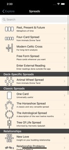 Animals Divine Tarot screenshot #3 for iPhone