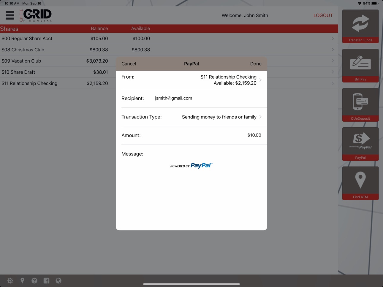 iPad screenshot
