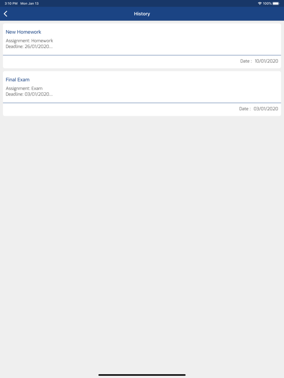 Phum Student Portal iPad screenshot