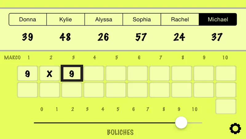 Bowling Score Calculadora screenshot 4 of 4