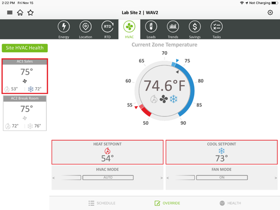 Lime Energy Manager Mobile iPad screenshot 6 - Business app