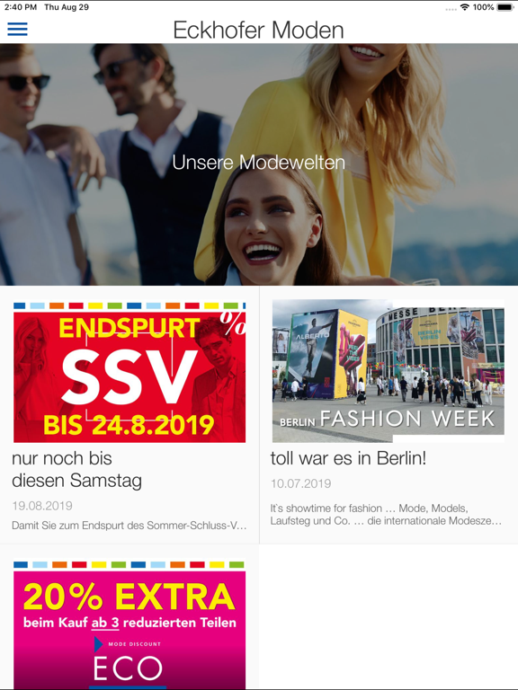 Screenshot #4 pour Eckhofer Moden