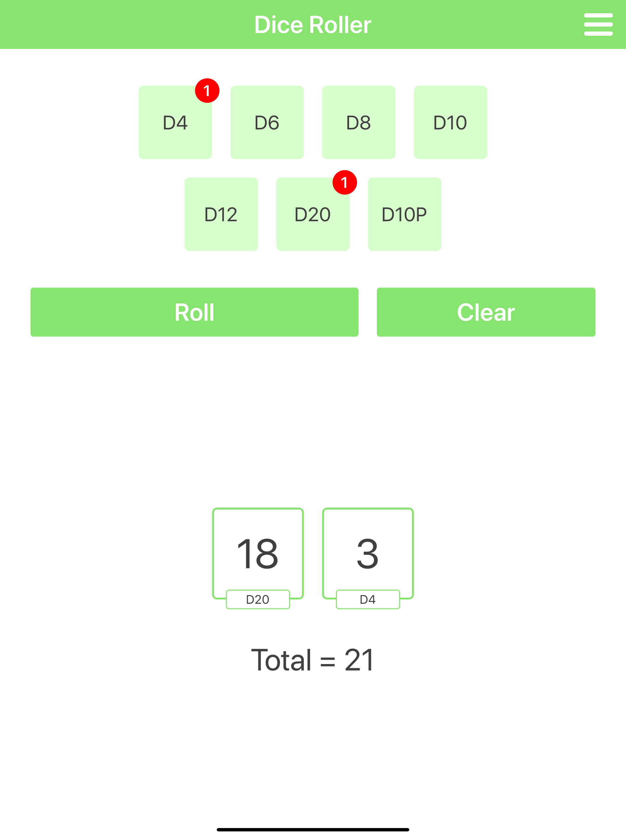 AppStash: Dice Roller screenshot 4