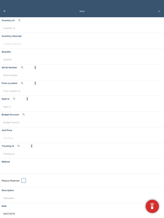 MCSJ Inventory Management iPad screenshot 4 - Productivity app
