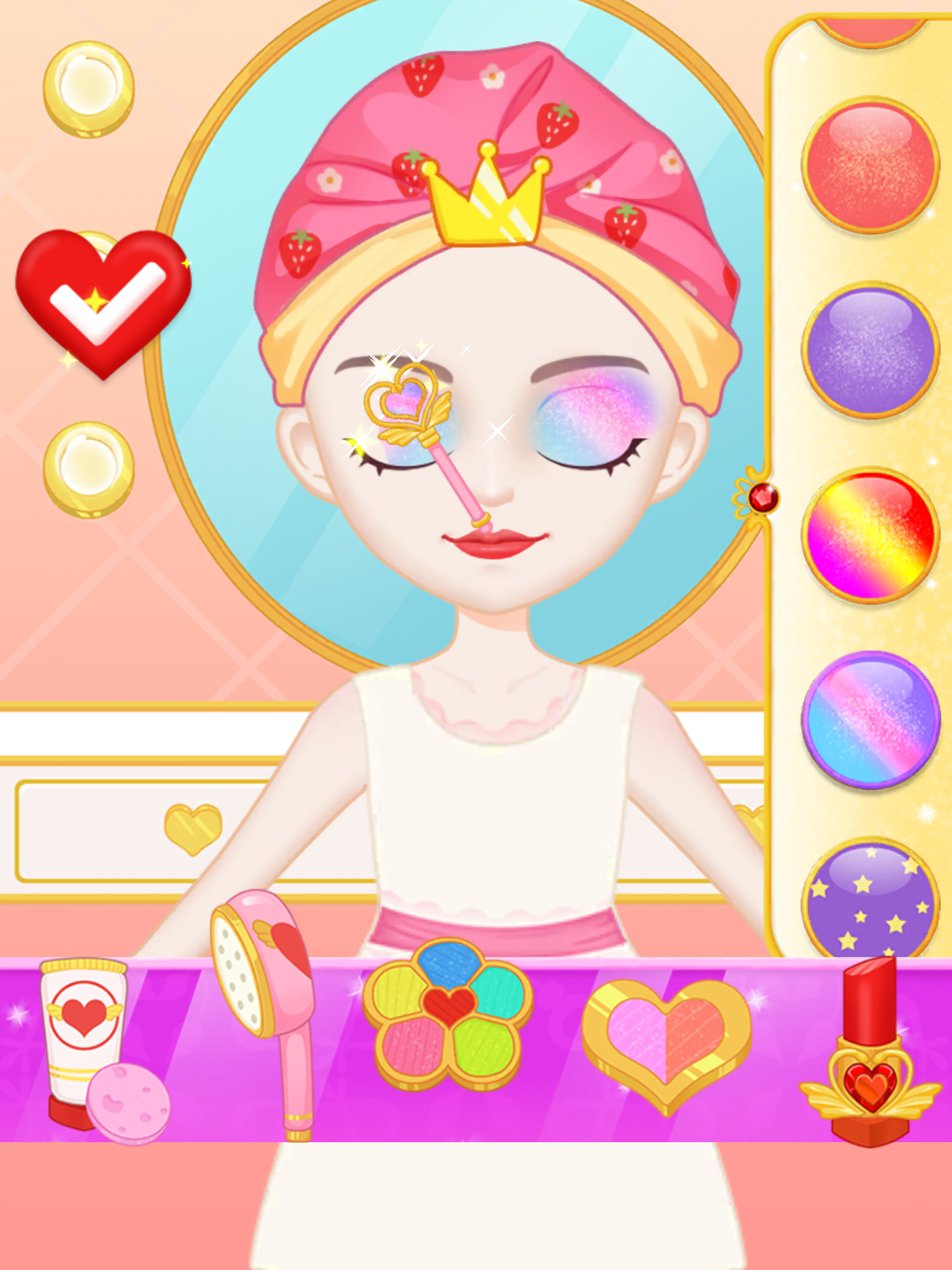 Princess Makeup Dress Design