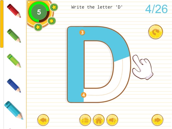 Screenshot #6 pour Easy Alphabet Tracing