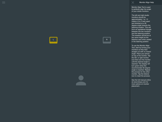 KRK Audio Tools iPad screenshot 6 - Music app